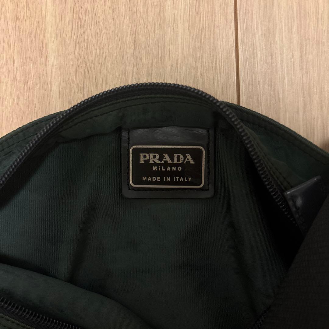 PRADA プラダ ナイロン ショルダーバッグ サコッシュ ポコノ　ユニセックス