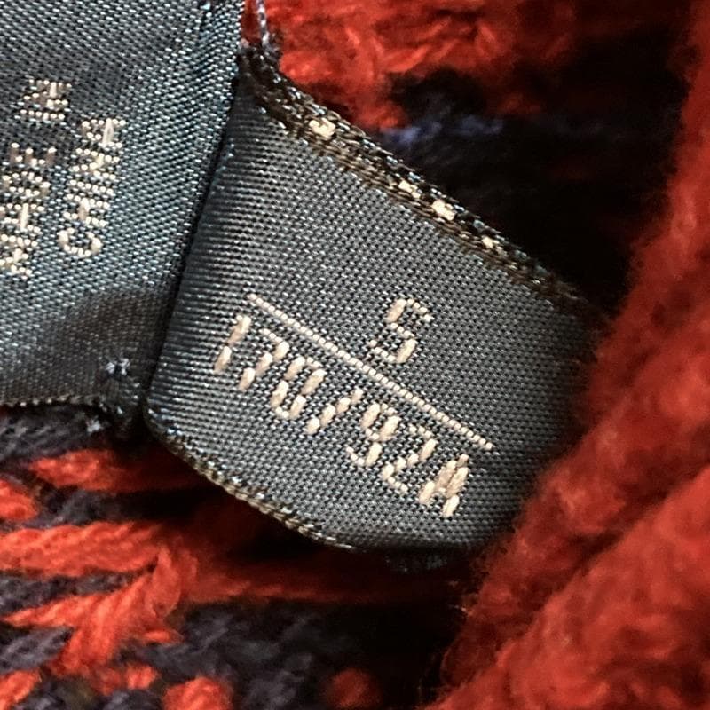 【メタルボタン】RALPH LAUREN 硬貨 ノルディック柄 ニット セーター