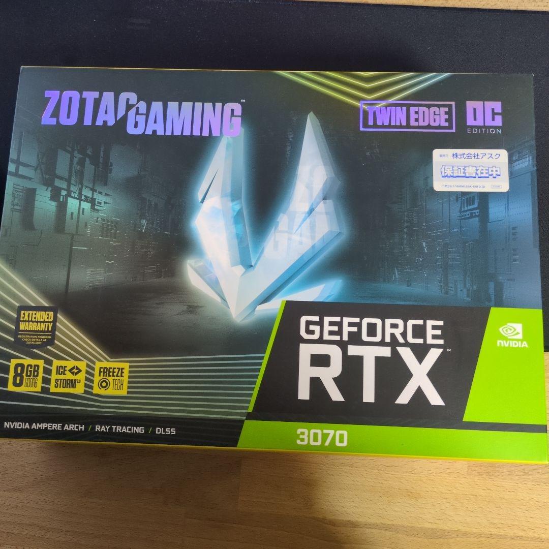 グラフィックボード・グラボ・ビデオカード RTX3070 zotac twin edge ocedition