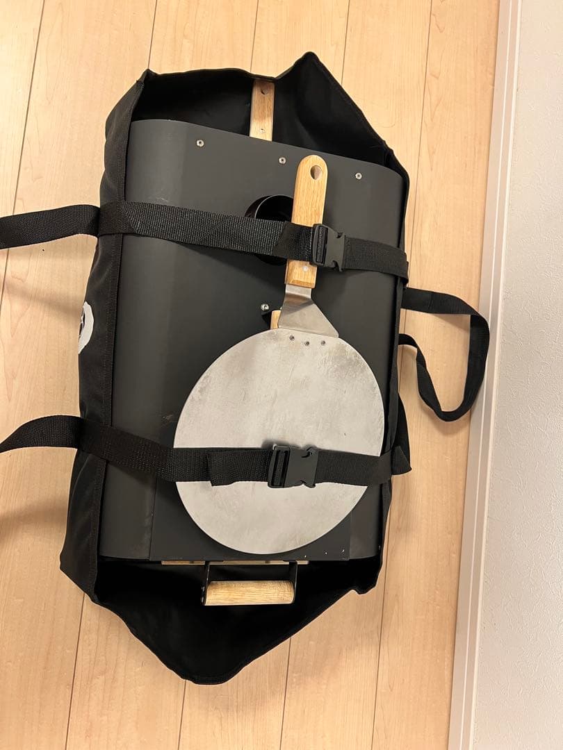 定番ENRO窯焼き名人2本格アウトドアポータブルピザ窯＋木質ペレット付きキャンプ