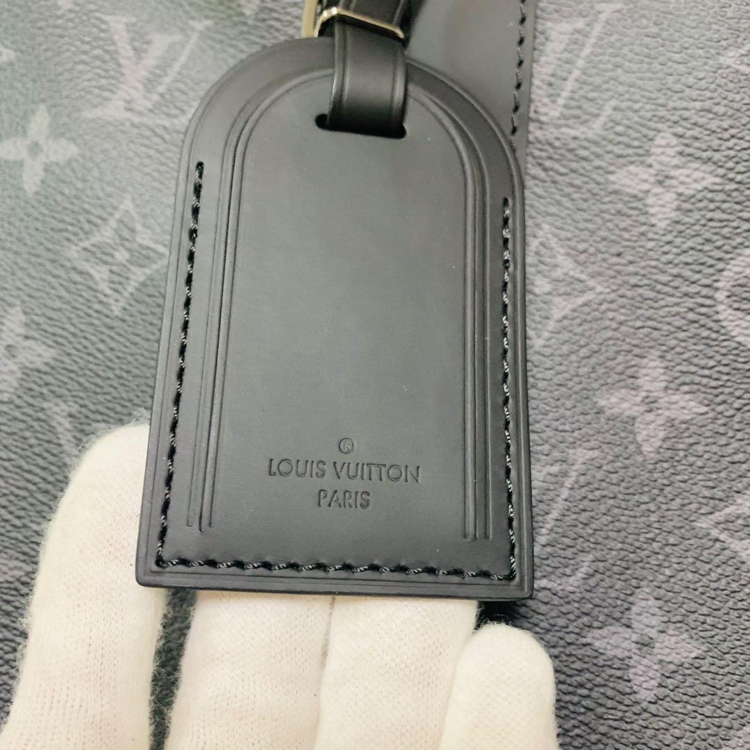 未使用ルイヴィトンキーポルバンドリエール45モノグラム エクリプスボストンバッグ