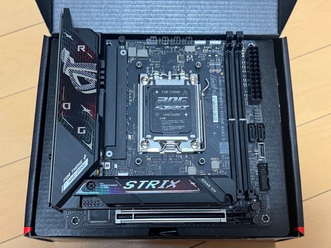 ROG STRIX B850-I GAMING WIFI マザーボード