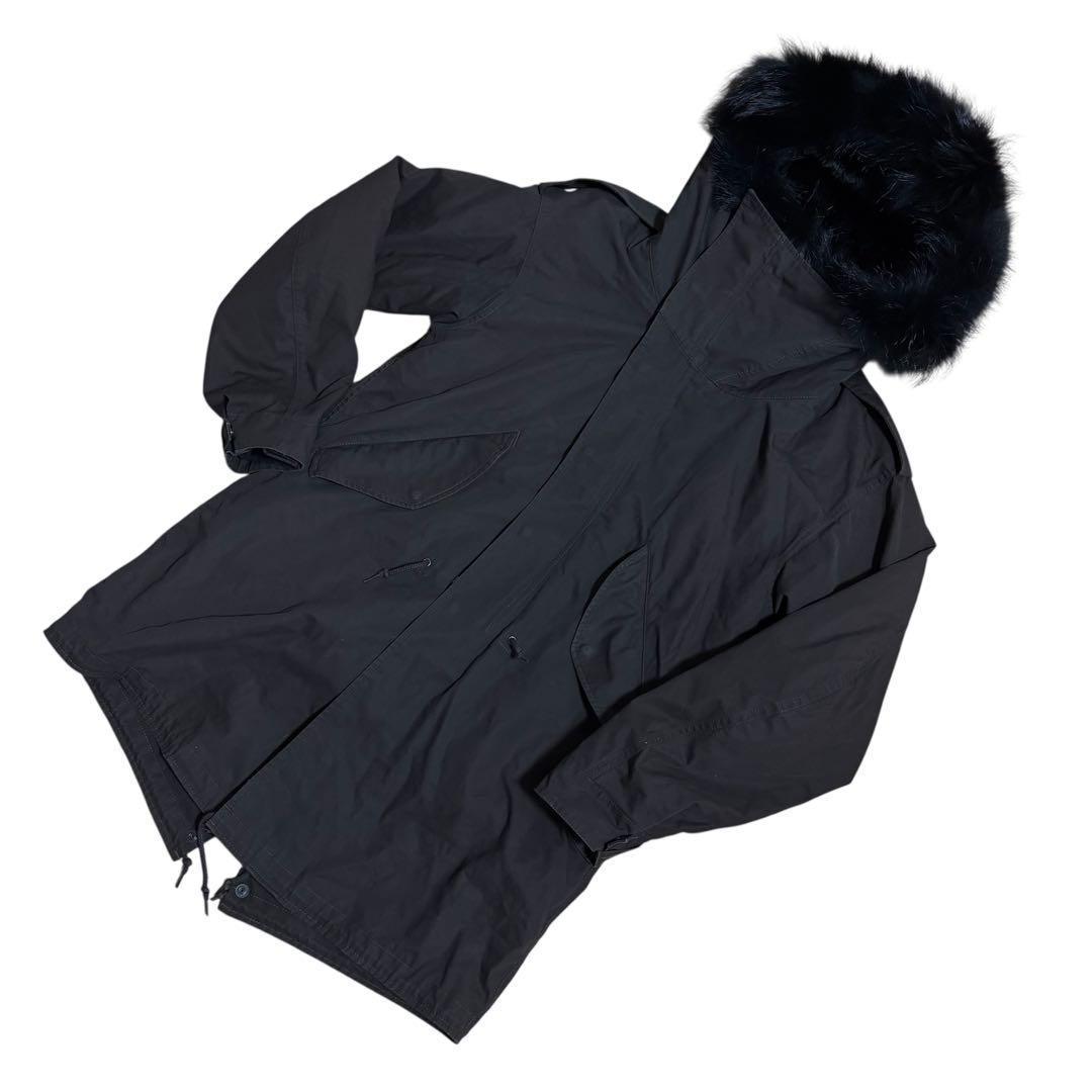 【希少】 モッズコート LAD MUSICIAN コヨーテファー ブラウン 美品