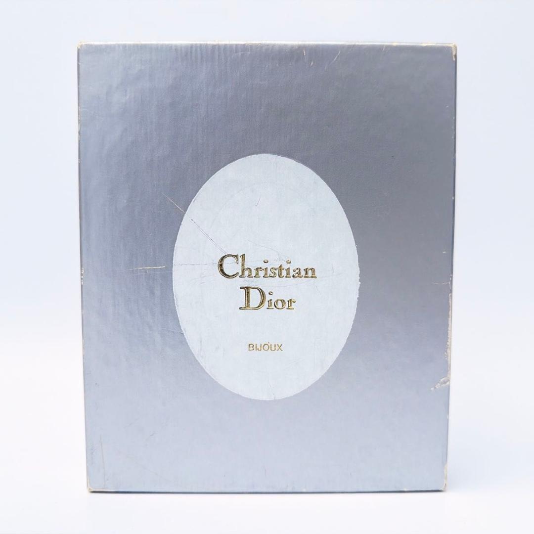 クリスチャンディオール V字 ラインストーン ネックレス チョーカー ゴールド