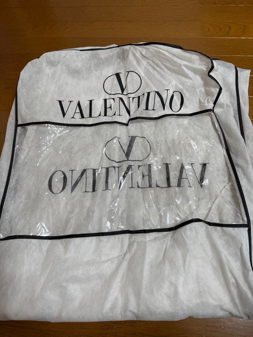 美品　RED VALENTINO ムートンベスト44 ベージュ系 レース