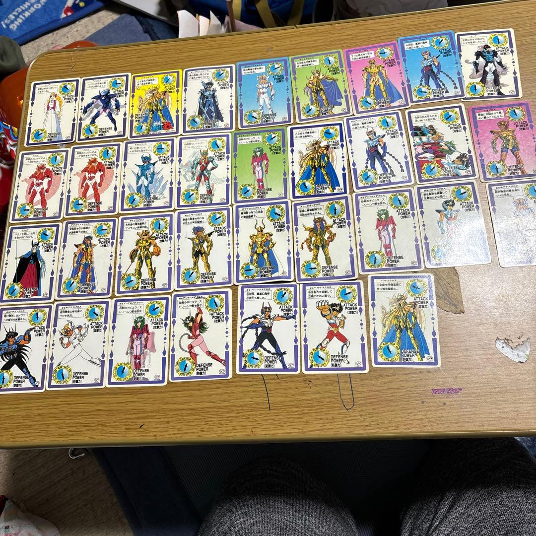 ☆当時物☆聖闘士星矢　カードダス 1980年代　不二家　34枚