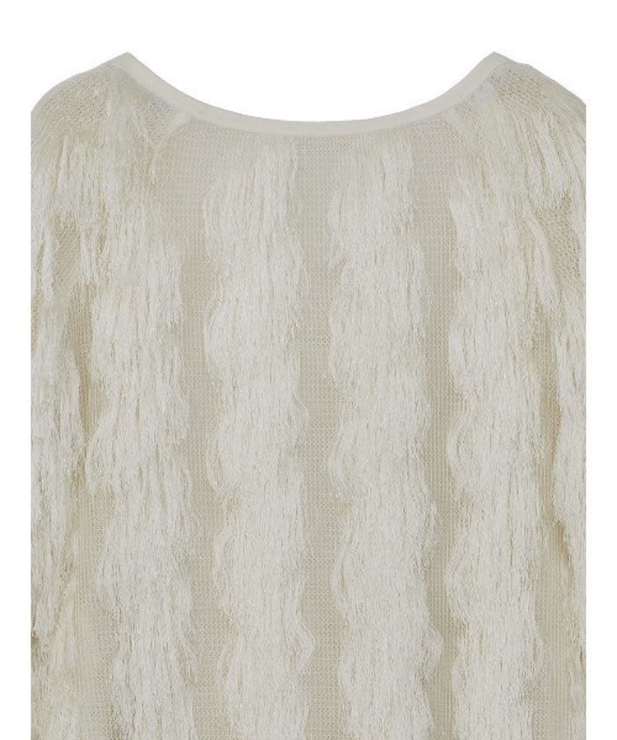 【極美品】 AMERI FULL FRINGE OVER TOP