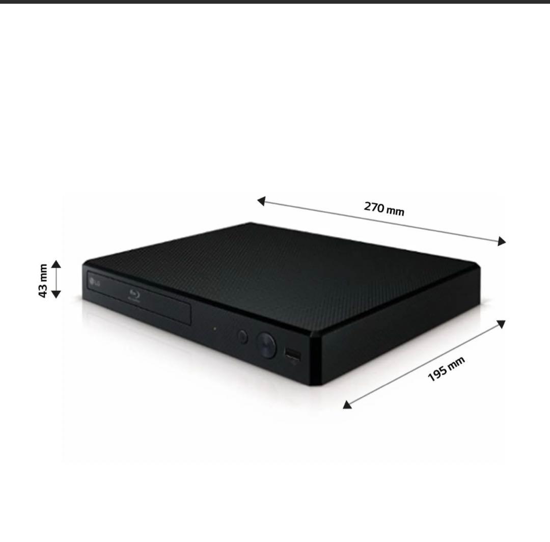 LG ブルーレイプレーヤー フルHDアップコンバート HDMI付属 BP250