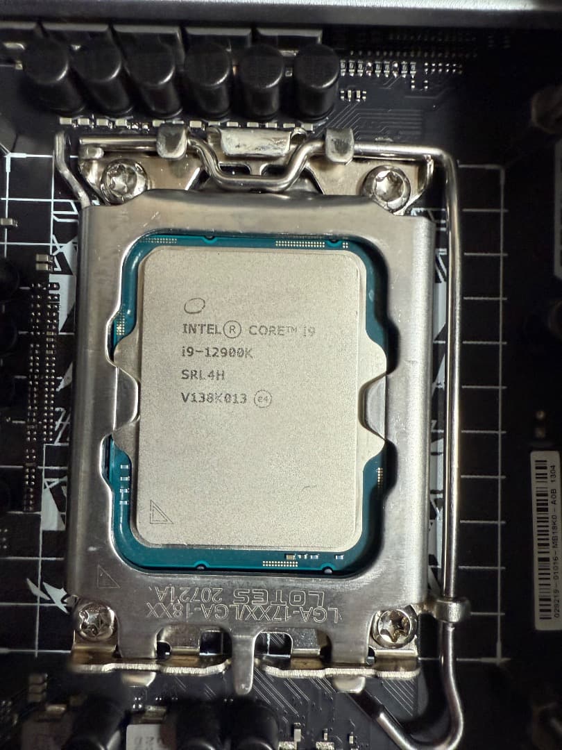 Intel 12900k z690 rog strix d4 32GBセット