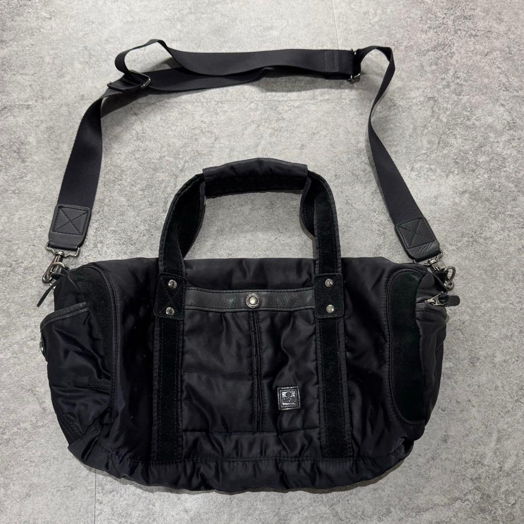 00s master piece mini Boston bag べロア　Y2K