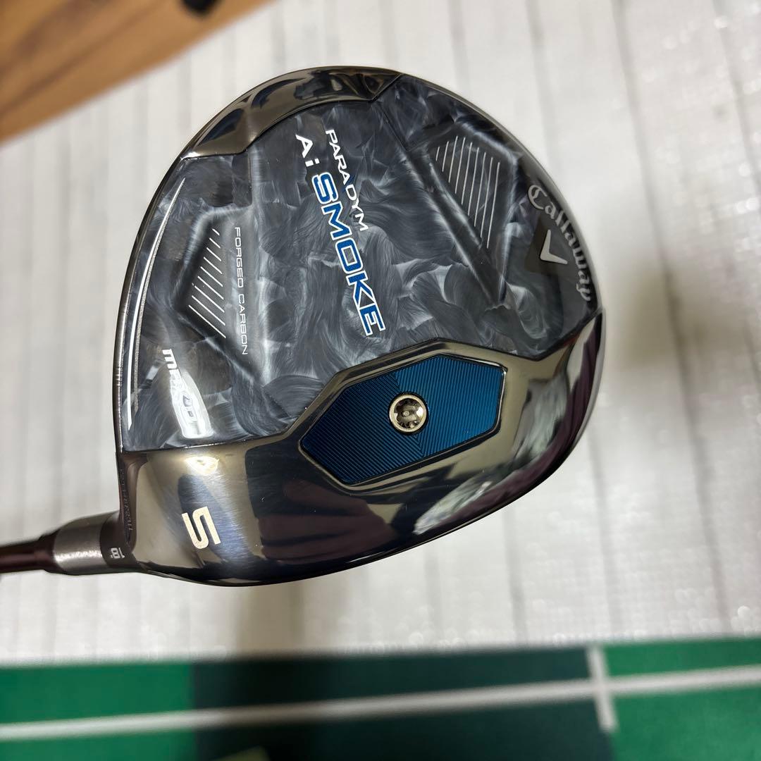最終値下げ　キャロウェイ　パラダイムAi SMOKE MAX D 5W 18°