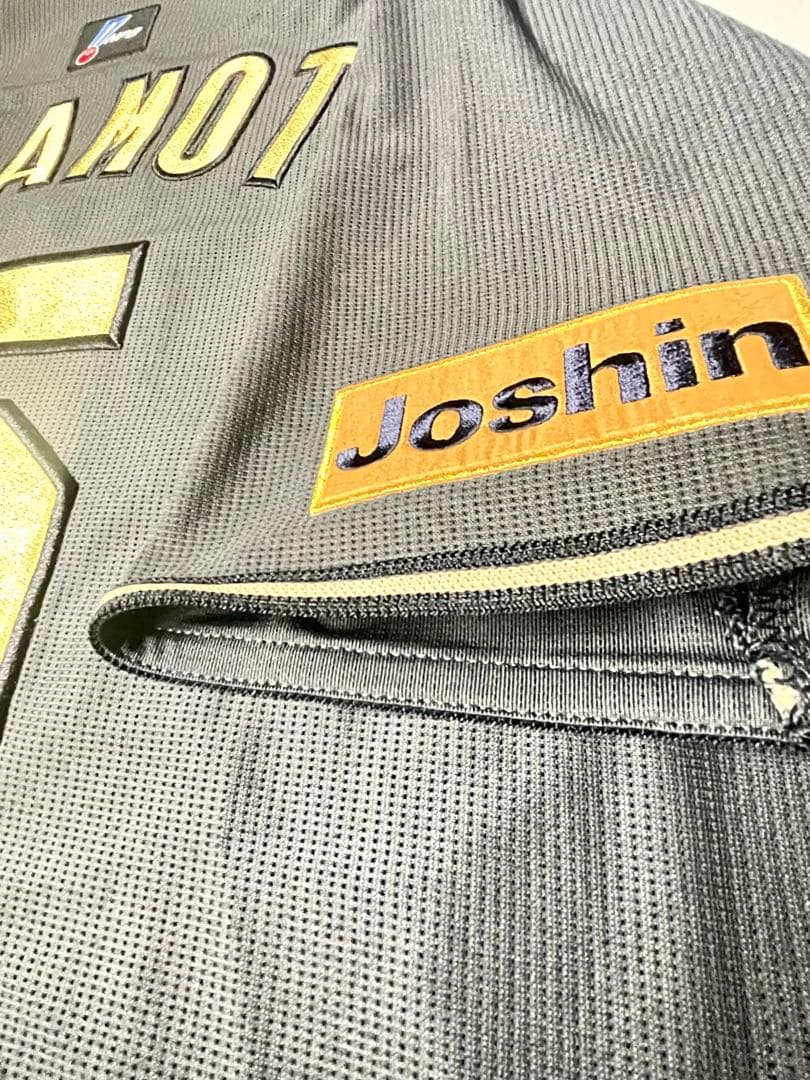 阪神タイガース 近本光司 ブラックダイナマイト プロコレ風 カスタムユニフォーム