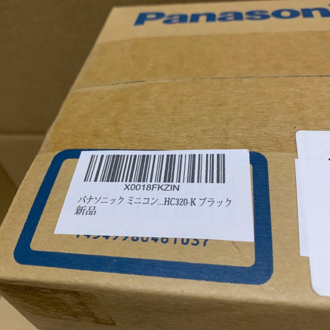 パナソニック ミニコンポ FM/AM 2バンド SC-HC320-K ブラック