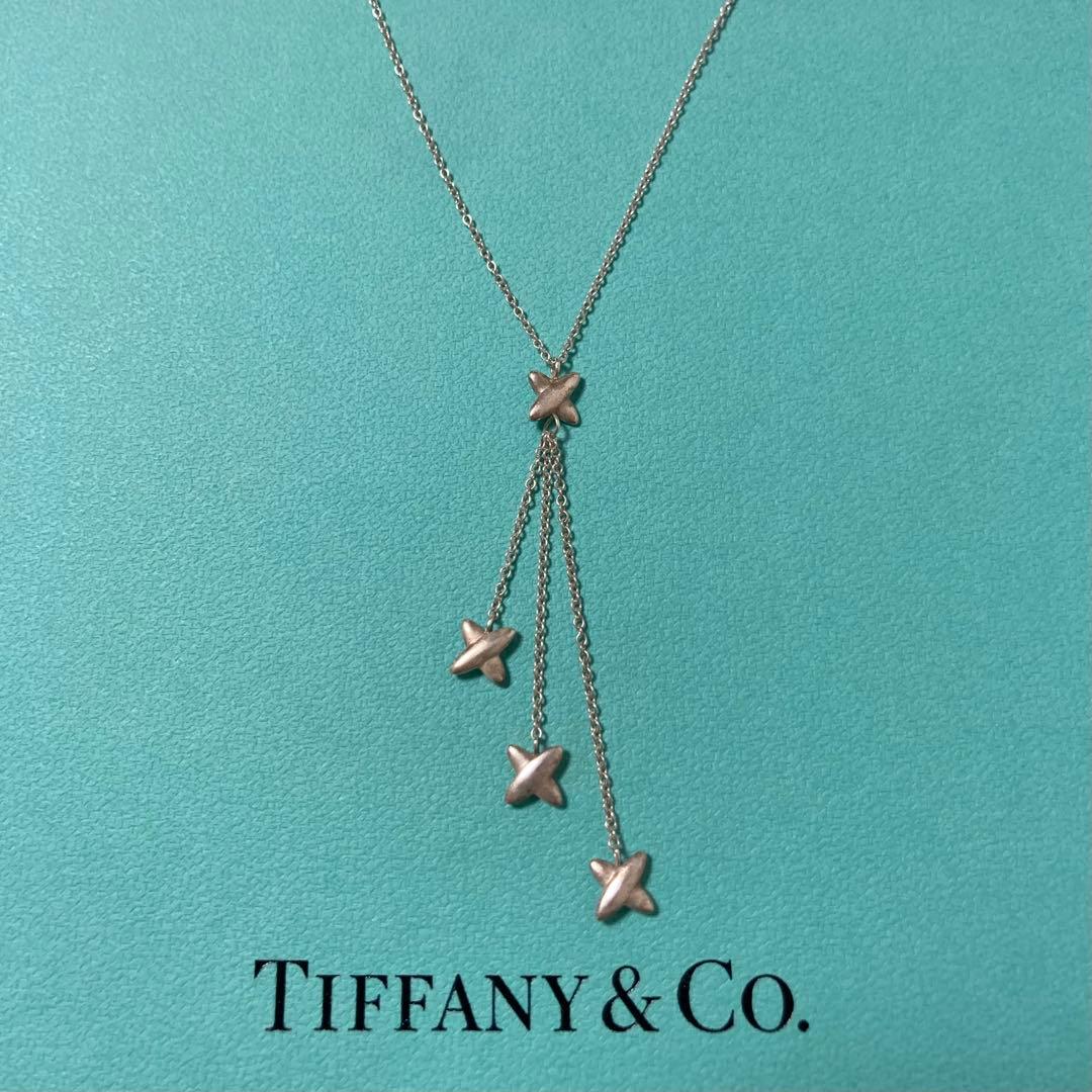 ティファニー シグネチャー トリプル ドロップ ネックレス