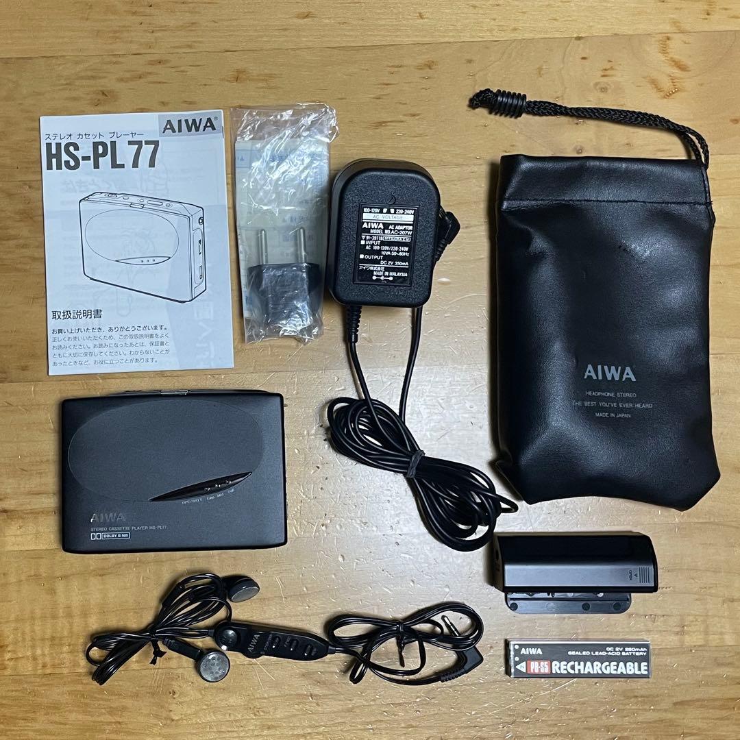 AIWA HS-PL77カセットプレーヤー