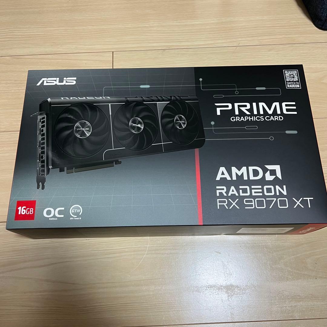 グラフィックボード・グラボ・ビデオカード ASUS Radeon RX 9070 XT 16GB OC