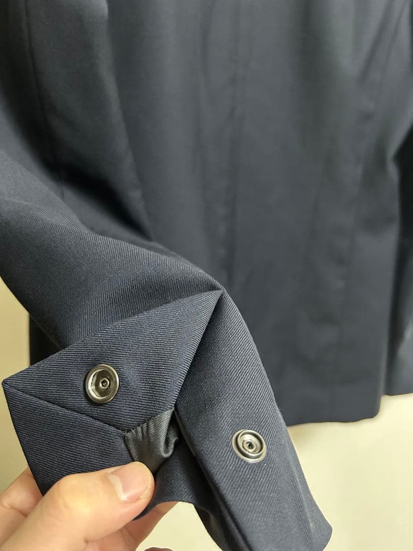 k*w様 COS ノーカラージャケット　ネイビー