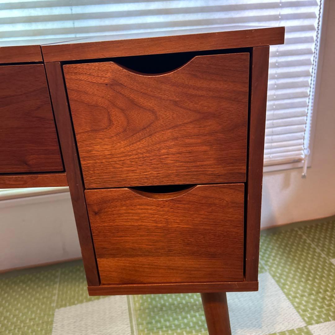 NOCE ブラウン木製ドレッサー