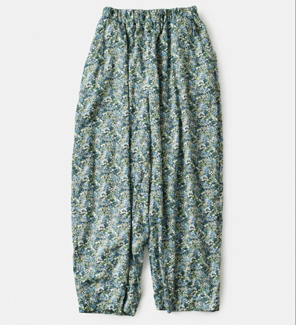 ○haru○ HARVESTY 花柄 ローン イージー サーカス パンツ