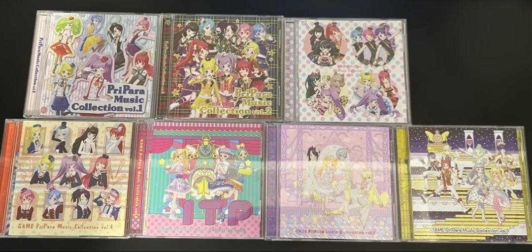 GAME PriPara Music Collection vol.1-7セット