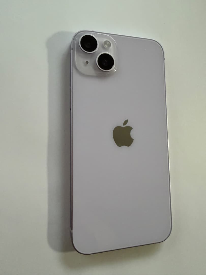 【美品】iPhone 14 Plus 256GB パープル（Appleストア版）