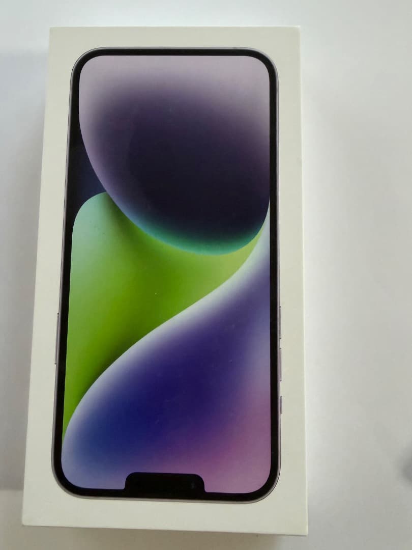 【美品】iPhone 14 Plus 256GB パープル（Appleストア版）