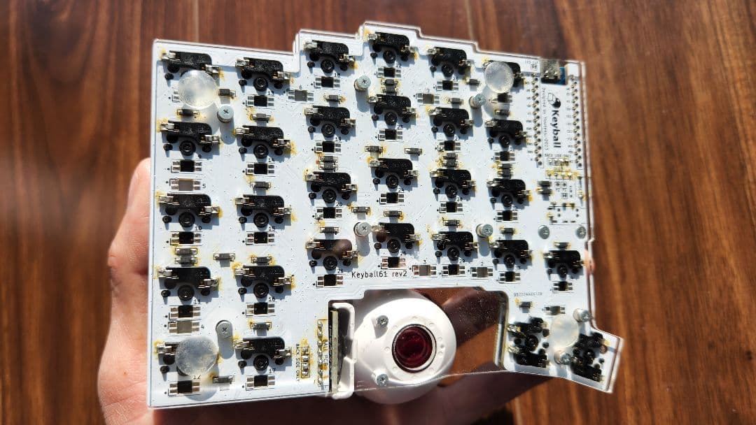 キーボード Keyball61