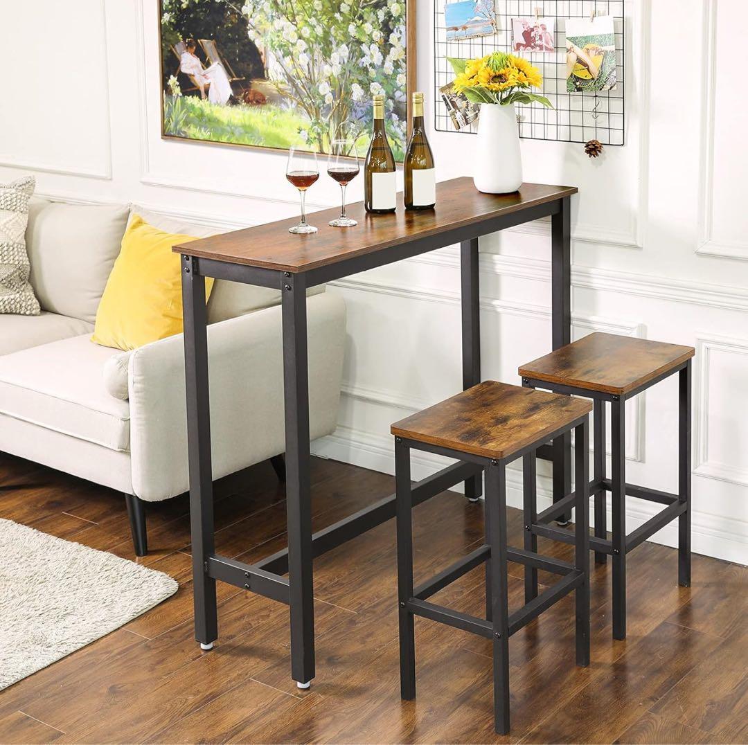 #新品　おしゃれ長方形カウンターテーブル 奥行40x 幅120x 高さ100cm