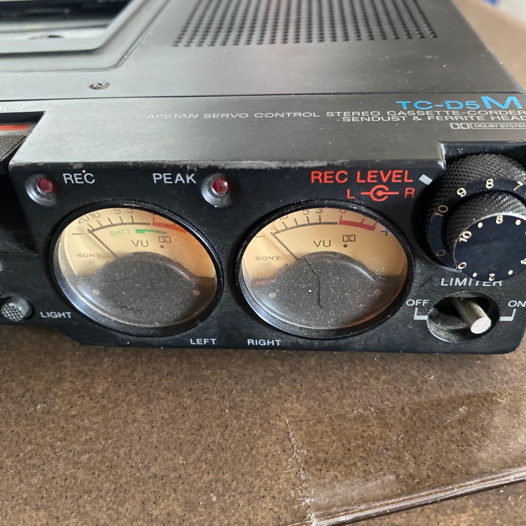 SONY ソニー ポータブル カセットレコーダー デンスケ TC-D5M