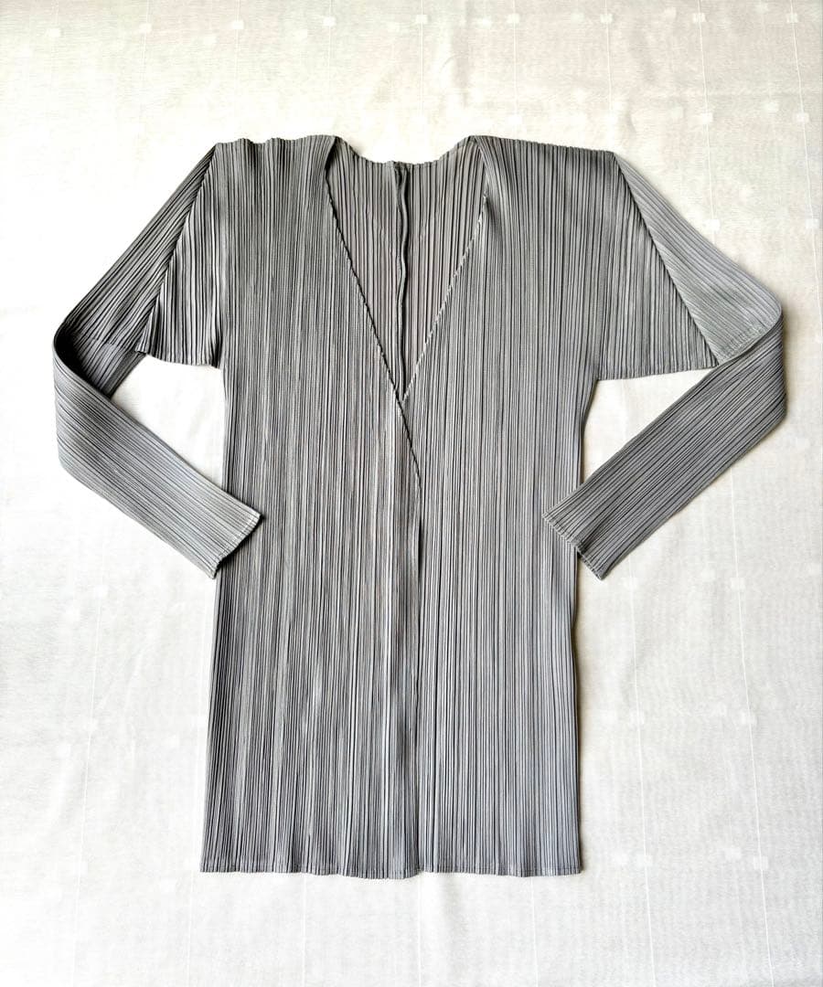 ISSEY MIYAKE イッセイミヤケ　プリーツプリーズ ノーカラージャケット