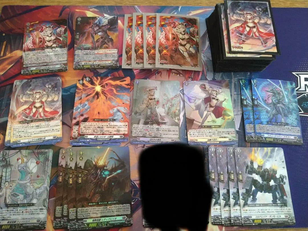 ヴァンガード エバ デッキパーツ 高レア込 スリーブ付き GW特価中