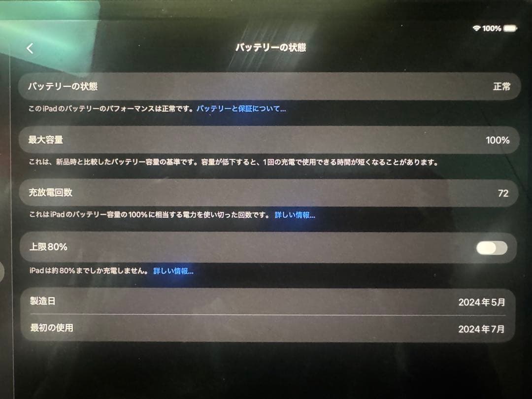 iPad Pro (M4) 13インチ 256GB + Apple Pencil