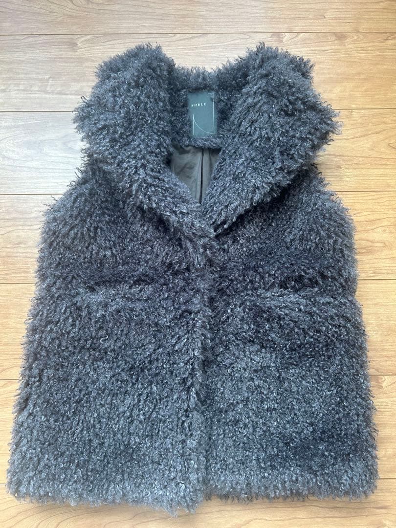 Noble エコファーロングベスト