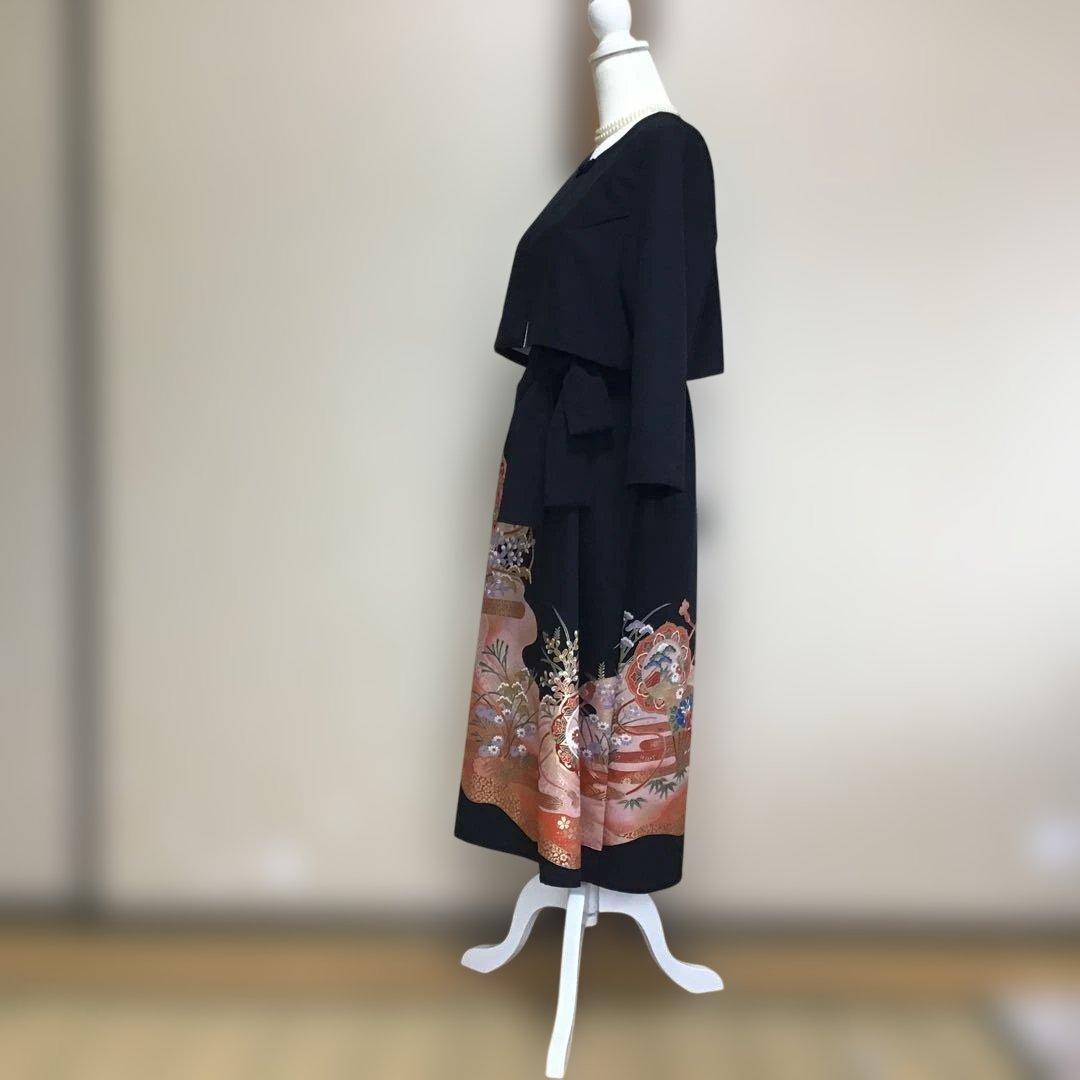 ［お得］留袖リメイク、ボレロ付きワンピース❣️