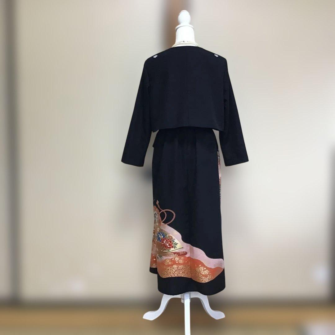 ［お得］留袖リメイク、ボレロ付きワンピース❣️