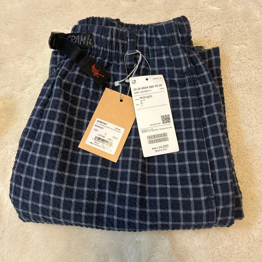 GRAMICCI シアサッカーラグーンショーツ