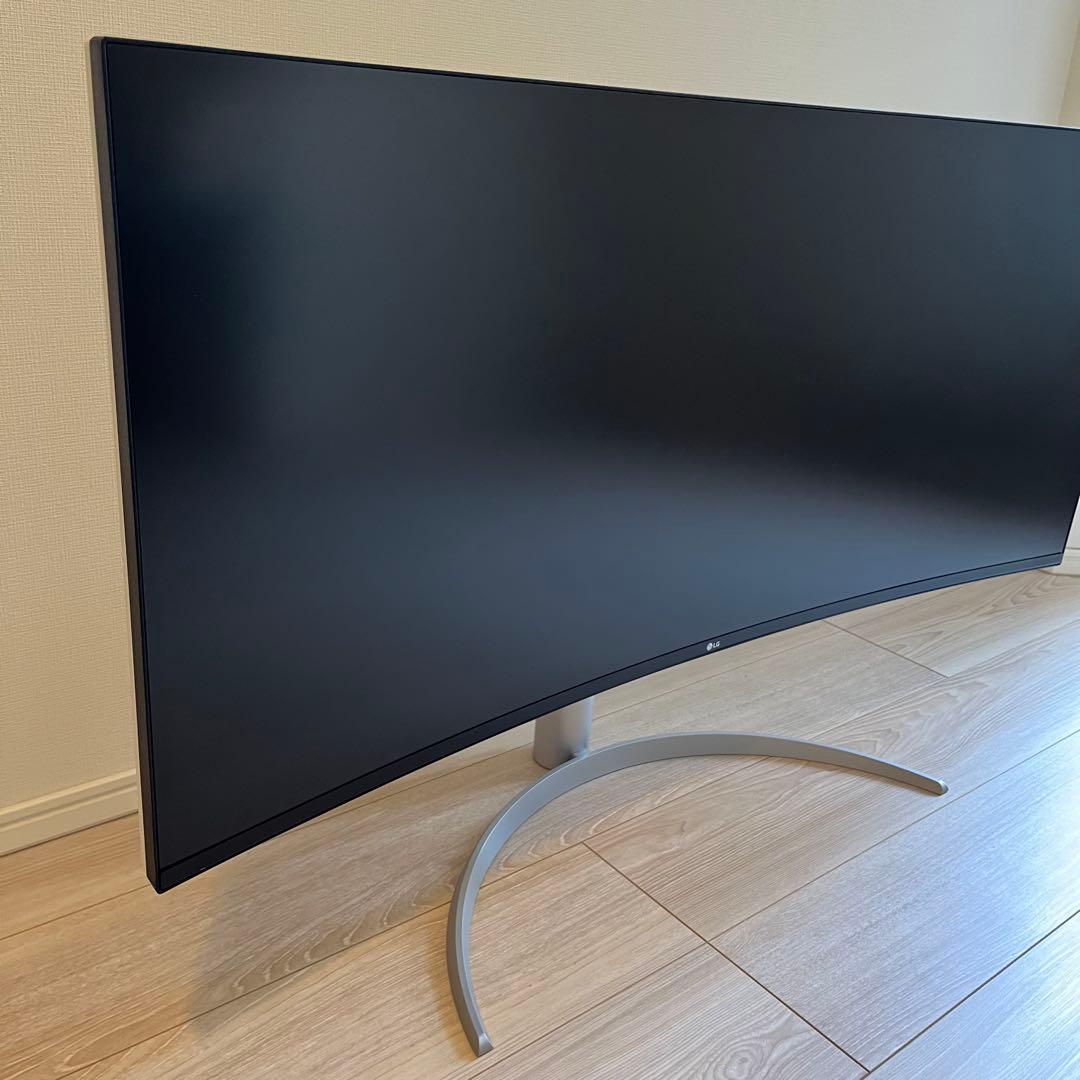 LG 39.7インチ 5K2K Nano IPS 曲面型ウルトラワイドモニター