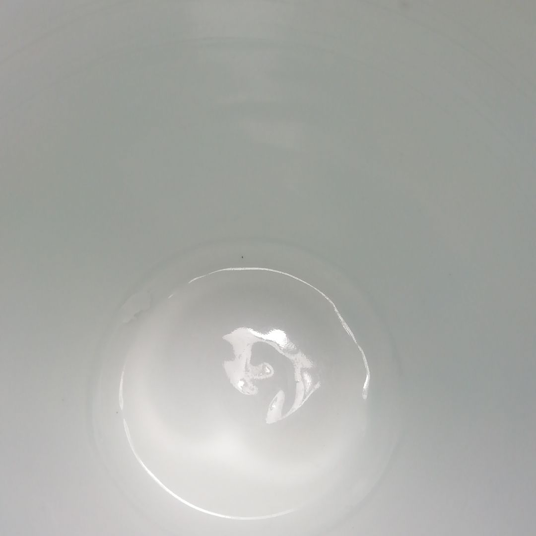 Ｓ３５８　水指　『染赤唐子紋』『渋草焼』『芳國造』　共箱　茶道具