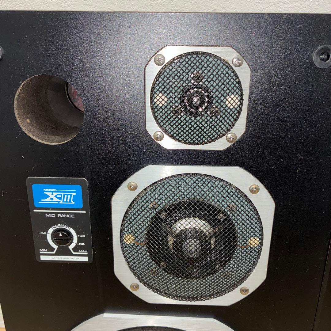 いい音　美品！CORAL コーラル X-Ⅲ 3way スピーカー