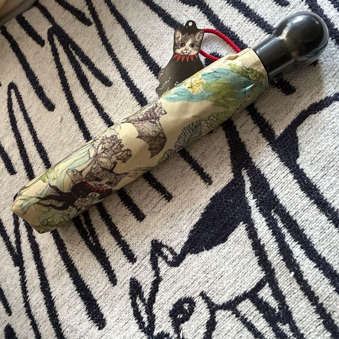 【新品】ヒグチユウコ　折りたたみ傘　ギュスターヴくん
