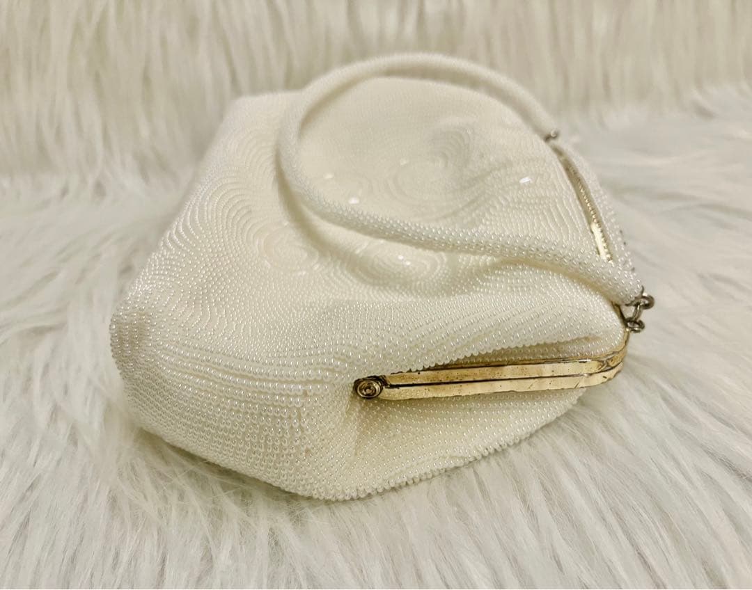 Lumyはしもと 夢つづれ 和装バッグ ビーズ パーティーバッグ ヴィンテージ