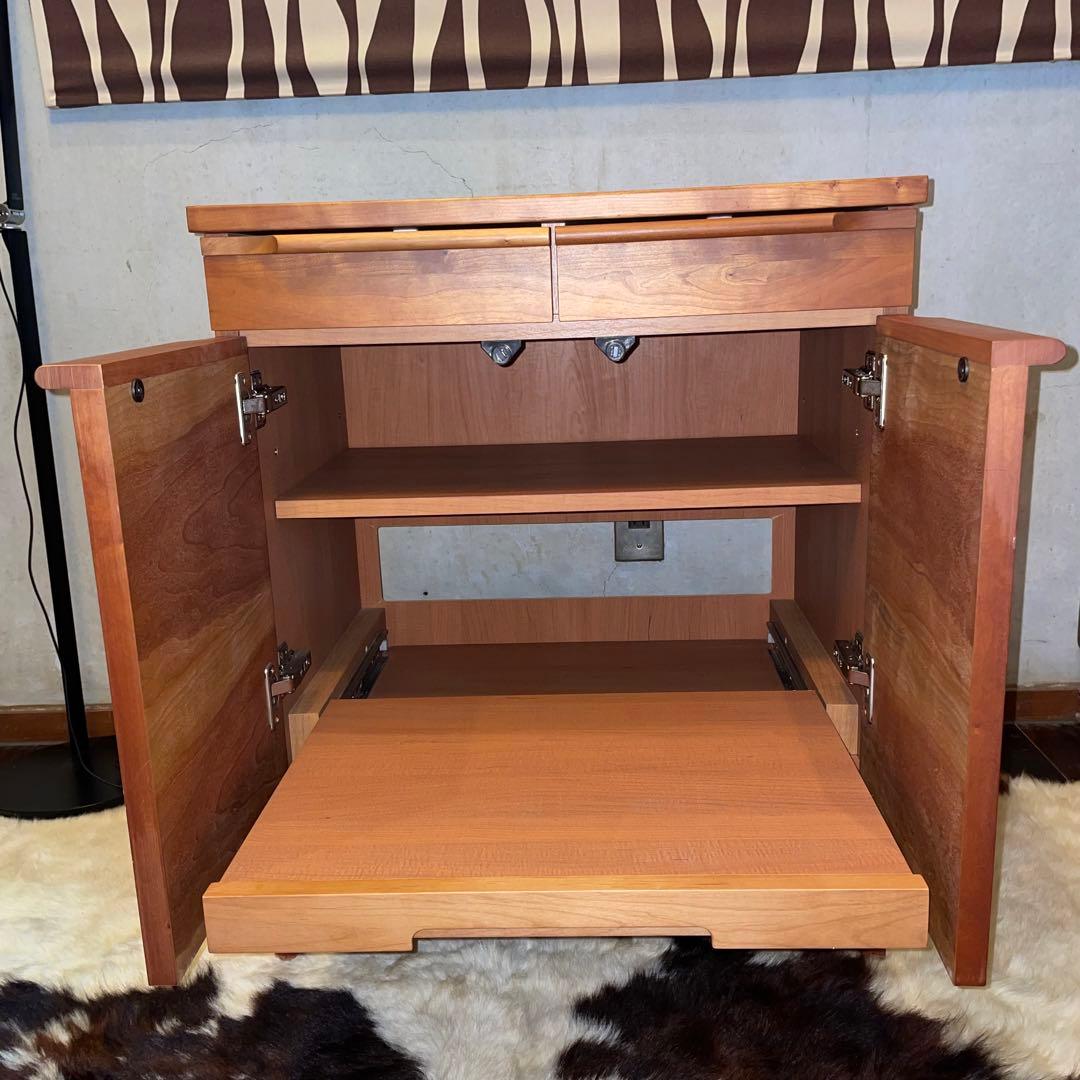 ディノスblossom プリンターキャビネット　天然木　北欧