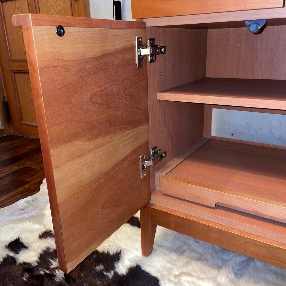 ディノスblossom プリンターキャビネット　天然木　北欧