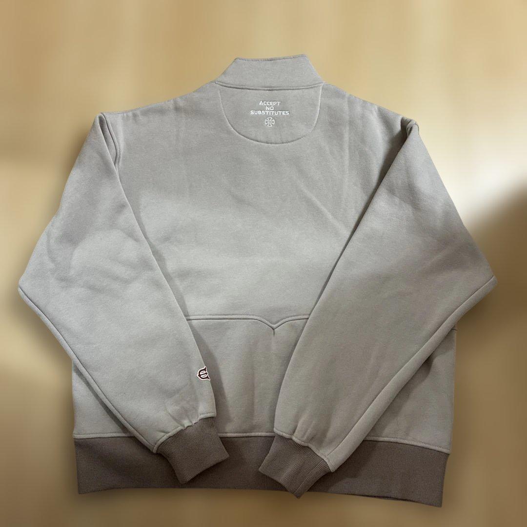 Evisen × INDEPENDENTハーフジップスウェット / Lサイズ