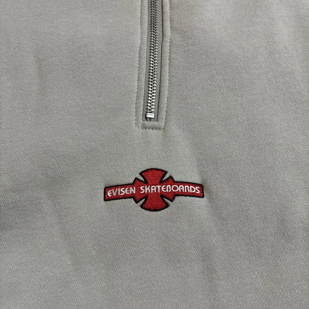 Evisen × INDEPENDENTハーフジップスウェット / Lサイズ