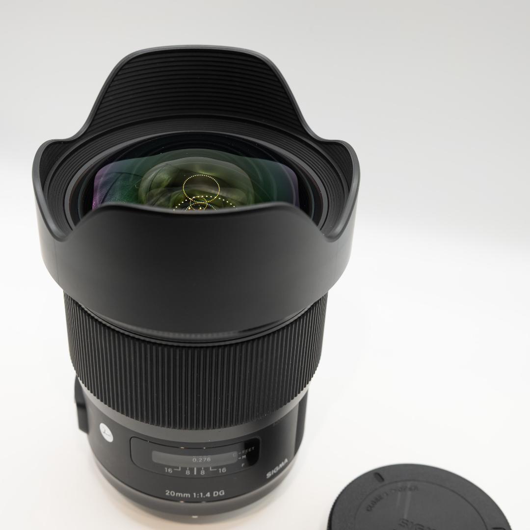 SIGMA Art 20mm F1.4 DG HSM Fマウント
