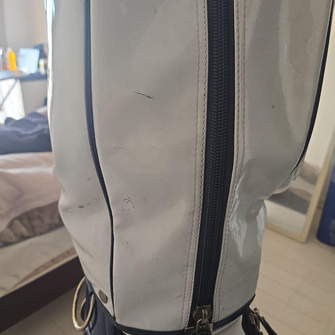 も*ち様 PEARLY GATES/ パーリーゲイツ キャディバッグ ホワイト/