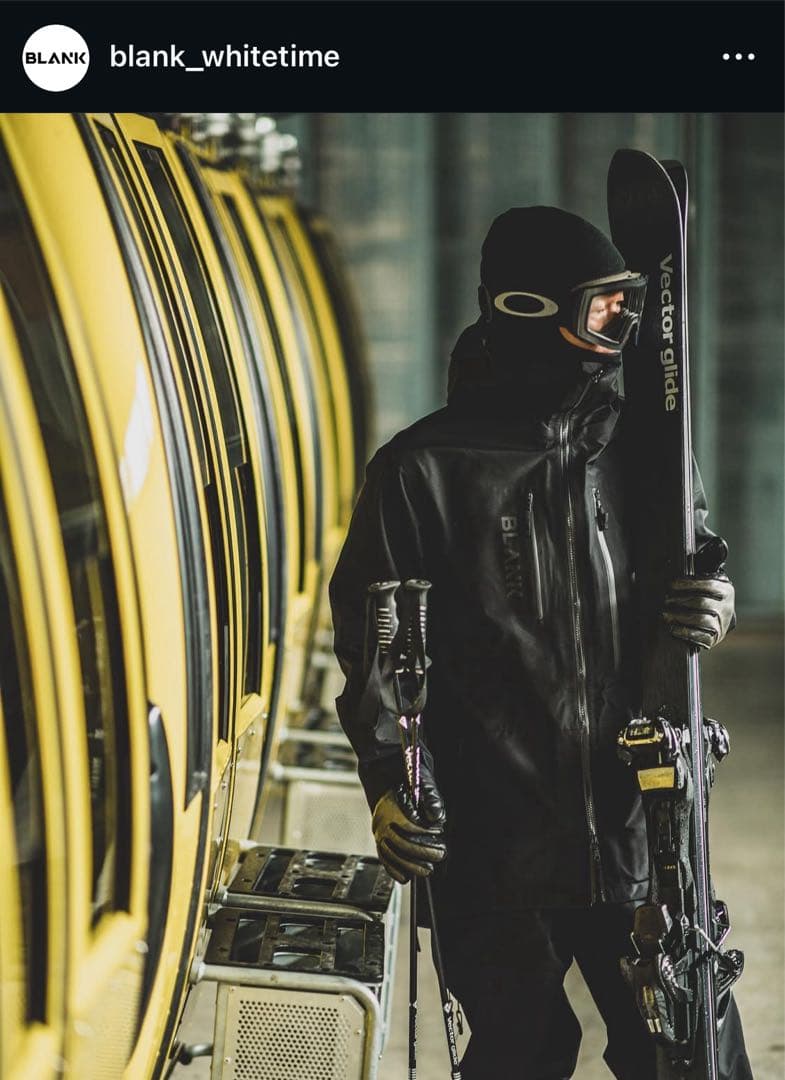 BLANK スキーウェア　ジャケット　ヴェクターグライド　ブラック