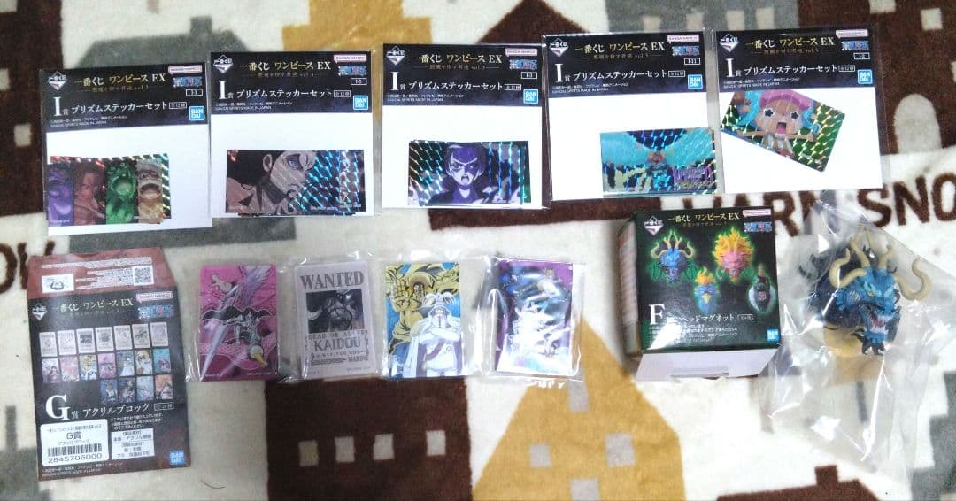 新品未開封！一番くじワンピースEXフィギュア B賞C賞　ほか下位賞