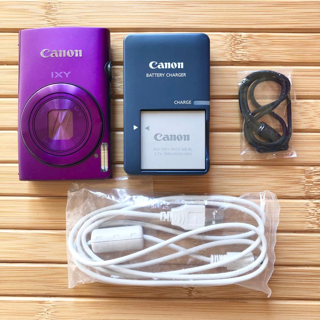 Canon キャノン　IXY600F パープル